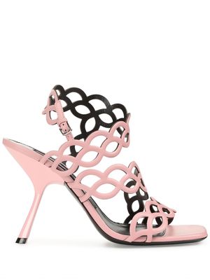 Sergio Rossi Mermaid stiletto sandals - Pink