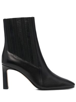 Sergio Rossi panelled-design 90mm ankle boots - Black