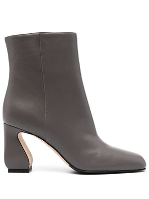 Sergio Rossi Si Rossi 100mm ankle boots - Grey