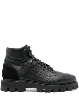 Sergio Rossi SR Hiking ankle boots - Black