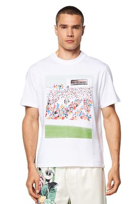 Sergio Tacchini Carson Graphic T-Shirt in White