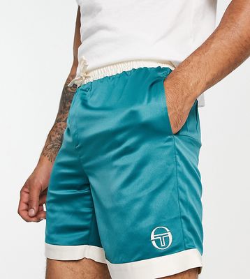 Sergio Tacchini logo shorts in green - exclusive to ASOS