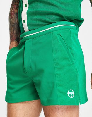 Sergio Tacchini logo shorts in green