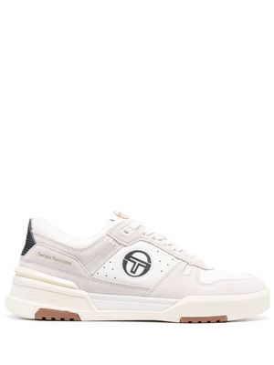 Sergio Tacchini panelled low-top sneakers - White