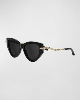 Serpenti Cat-Eye Sunglasses