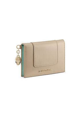 Serpenti Forever Leather Bifold Wallet