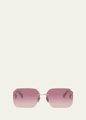 Serpenti Forever Square Sunglasses