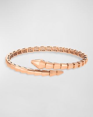 Serpenti Viper Rose Gold Bracelet, Size XL