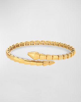 Serpenti Viper Yellow Gold Bracelet, Size M