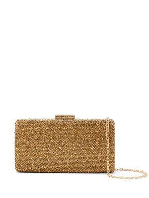 SERPUI crystal-embellished clutch bag - Gold