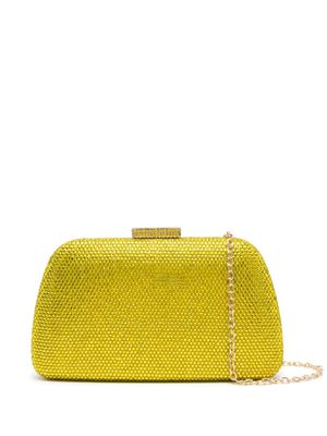 SERPUI Josephine crystal-embellished mini bag - Yellow