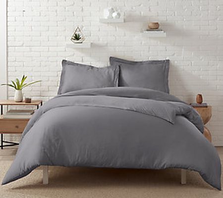 Serta Rayon Made From Bamboo Duvet Set Full/Que n