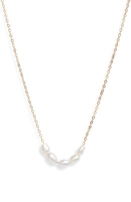 Set & Stones Landon Freshwater Pearl Necklace in Gold