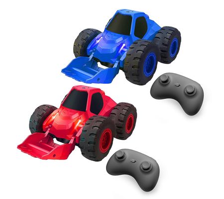 Set of 2 BuggyDozer RC Stunt Vehicles with Remote