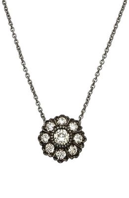 Sethi Couture Ivy Diamond Pendant Necklace in White Gold