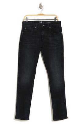 Seven Adrien Squiggle Slim Fit Jeans in Black