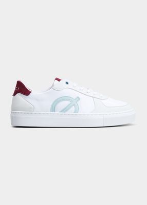 Seven Colorblock Low-Top Court Sneakers - Made with Recycled Nylon