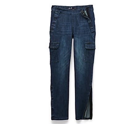 Seven7 Adaptive Mens Athletic Slim Fit Seated J ean