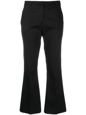 Seventy bootcut cropped trousers - Black