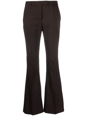 Seventy mid-rise flared trousers - Black