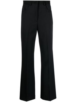 Seventy pleat-detailing high-waist trousers - Black