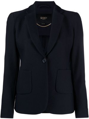 Seventy single-breasted suit jacket - Blue