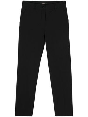 Seventy slim-cut cropped trousers - Black