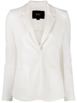 Seventy textured-finish blazer - White