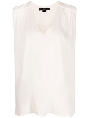 Seventy V-neck sleeveless blouse - Neutrals