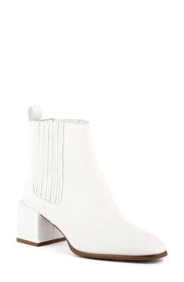 Seychelles Exit Strategy Bootie in White Leather