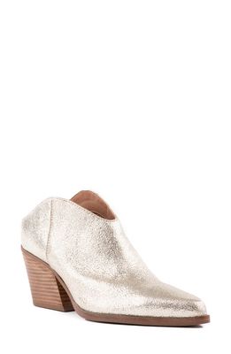 Seychelles Fancy Affair Pointed Toe Western Boot in Platinum