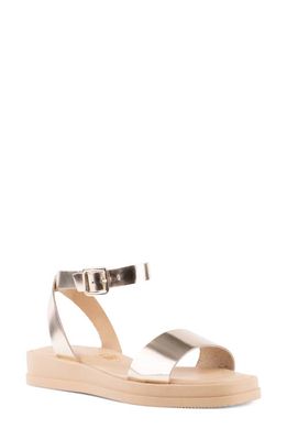 Seychelles Note To Self Ankle Strap Sandal in Gold