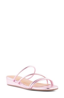 Seychelles Rock Candy Wedge Sandal in Light Pink