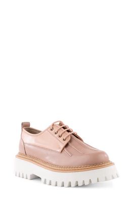 Seychelles Silly Me Lug Loafer in Blush/Light Pink