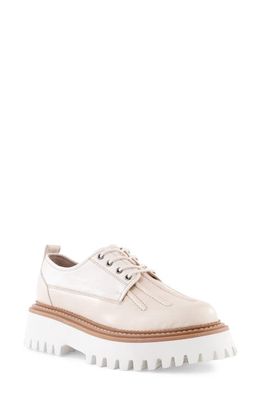 Seychelles Silly Me Lug Loafer in White/Cream