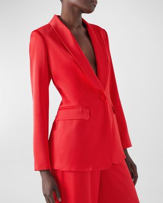 Seydoux Shawl-Collar Single-Button Jacket