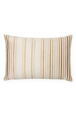SFERRA Lineare Accent Pillow in White/Gold