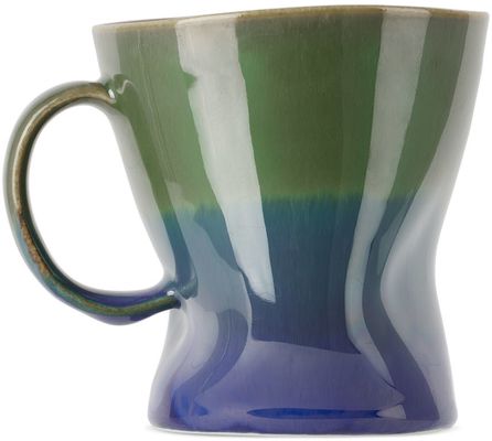 SGW Lab Green & Blue Distortion Mug