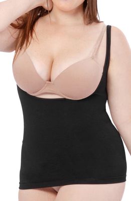 Shapermint Essentials Open Bust Shaper Camisole in Black