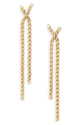 Shashi Olympia Drop Earrings in Gold