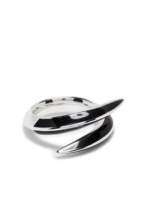 Shaun Leane Sabre Deco silver and ceramic ring