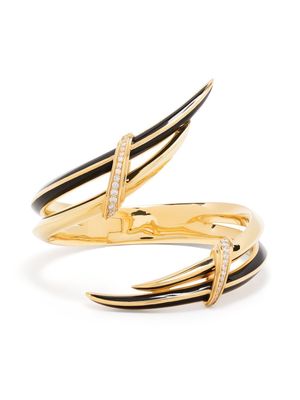 Shaun Leane Sabre Deco Statement diamond bracelet - Gold