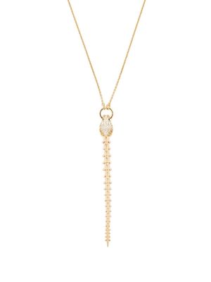 Shaun Leane Serpent's Trace diamond necklace - Gold