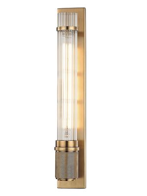 Shaw One-Light Wall Sconce - Aged Brass