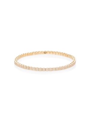 SHAY 18kt gold square diamond bracelet