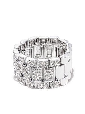 SHAY 18kt white gold diamond ring - Silver