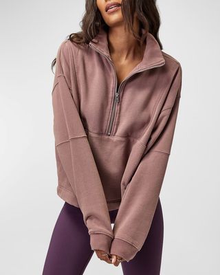 Shay Fleece Half-Zip Pullover