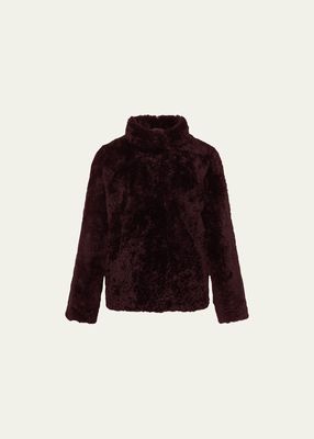 Sheared Cashmere Overcoat