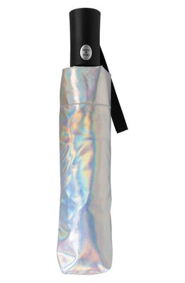 ShedRain Iridescent Auto Open Compact Umbrella 