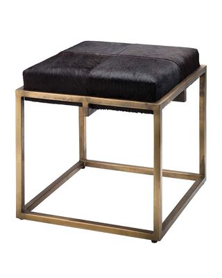 Shelby Small Hair Hide Stool